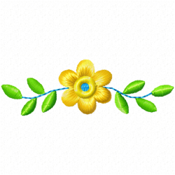 Flowers And Tree Embroidery Design 11 Flowers And Tree Embroidery Design 11